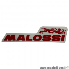 Autocollant / stickers Lion Malossi rouge (8.2x2cm) * Déstockage !
