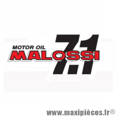 Autocollant / stickers Malossi 7.1 Motor Oil (14.5x6.5cm) *Déstockage !