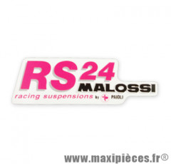 Autocollant RS24 Racing suspension by paioli de Malossi (14 x 4,5 cm) à l'unité *Prix discount !