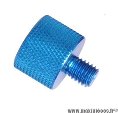 Bouchon de remplissage huile transmission aluminium CNC bleu pour scooter speefight / trekker / vivacity / buxy * Déstockage !