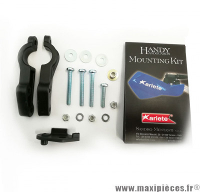 Kit de fixation pour protege main ARIETE LEM/TM/DERBI/BETA *Déstockage !