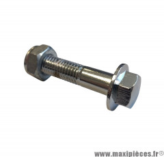 Vis M10x45 mm + écrou 17 mm pour scooter / moto / 50 à boite / quad / maxiscooter / mobylette * Déstockage !