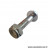 Vis M10x45 mm + écrou 17 mm pour scooter / moto / 50 à boite / quad / maxiscooter / mobylette * Déstockage !