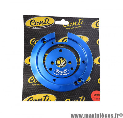 Plateau d’allumage PVL Conti CRX anodisé bleu – haut-rendement pour scooter Minarelli * Déstockage !