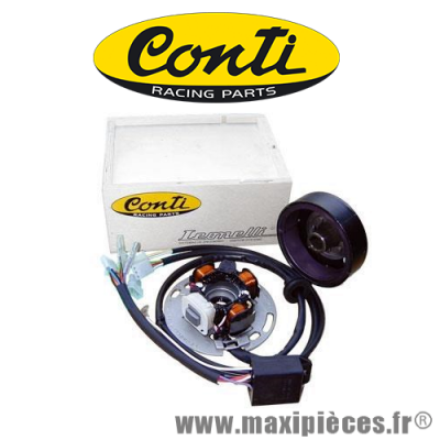 Allumage complet Conti CHR ( Leonelli) pour mbk booster next rocket spirit track stunt naked nitro yamaha aerox bws slider zuma avant 2004 *Déstockage !