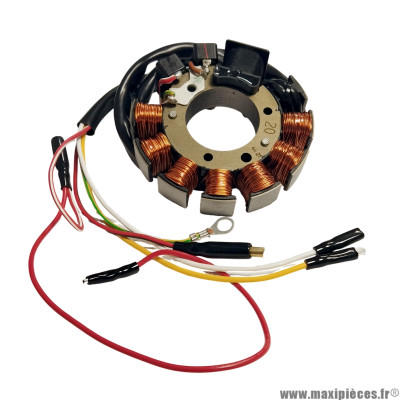 Stator MVT pour allumage Millenium EXT 121 moteur Minarelli AM6 Yamaha TZR DTR Mbk X-limit à partir de 2003 * Déstockage !