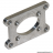 Embase/platine alu ovale pour pipe multi-position Conti motorisation Derbi senda euro 2/3 * Déstockage !