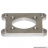 Embase/platine alu ovale pour pipe multi-position Conti motorisation Derbi senda euro 2/3 * Déstockage !