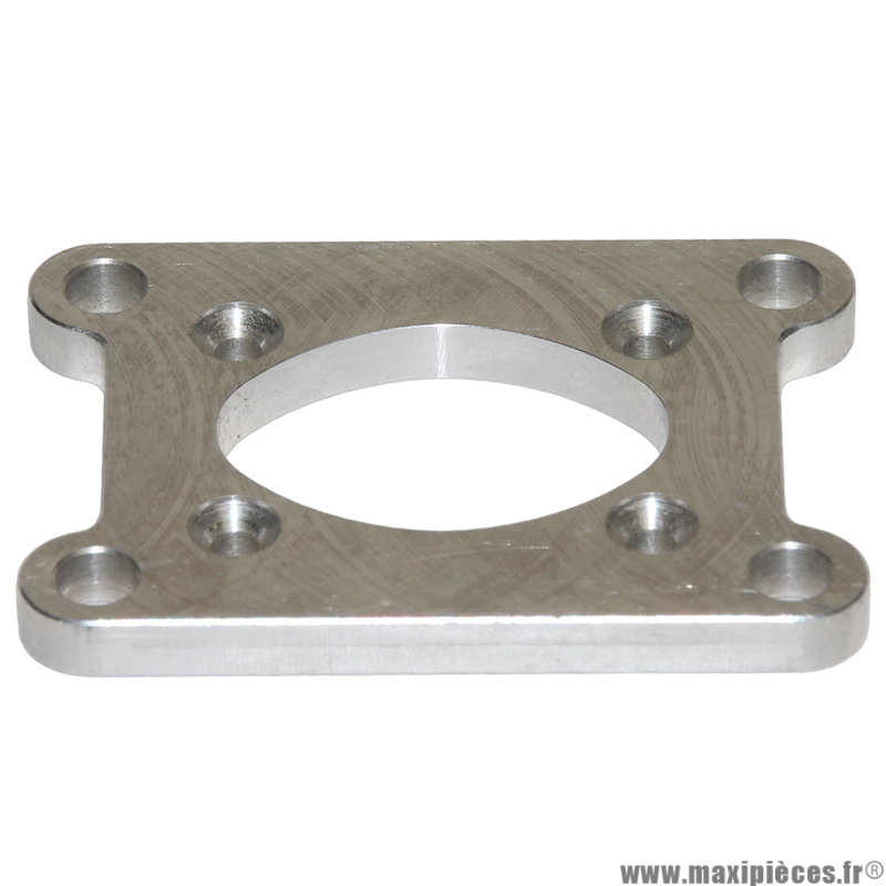 Embase/platine alu ovale pour pipe multi-position Conti motorisation Derbi senda euro 2/3 * Déstockage !