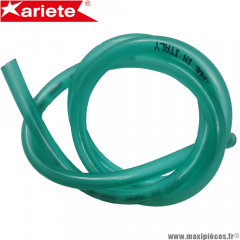 Durite double épaisseur 6mm Ariete vert transparent (intérieur 6mm par 9mm extérieur/vendu par 1 mètre) *Déstockage !