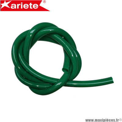 Durite double épaisseur 6mm Ariete verte (intérieur 6mm par 9mm extérieur/vendu par 10 mètres) *Déstockage !