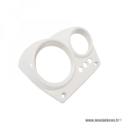 Couvre compteur blanc brillant pour scooter mbk nitro/yamaha aerox (97-2012) * Déstockage !