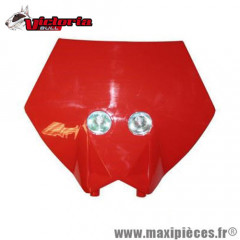 TETE DE FOURCHE PLAQUE PHARE FURTIV ROUGE MARQUE VICTORIA BULL *Déstockage !