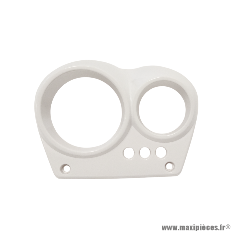 Couvre compteur blanc brillant pour scooter mbk nitro/yamaha aerox (97-2012) * Déstockage !