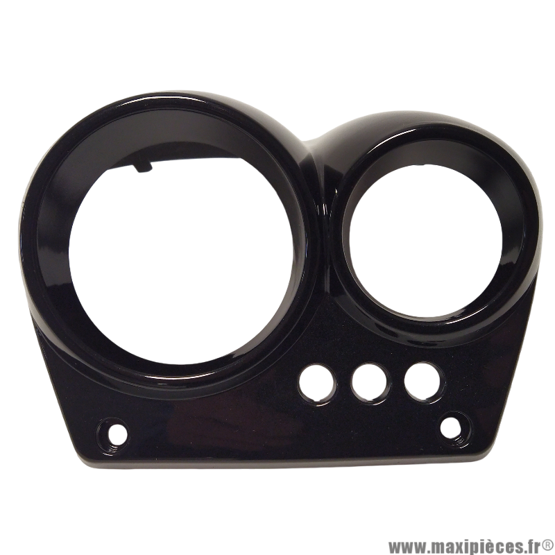 Couvre compteur noir métallisée pour scooter mbk nitro/yamaha aerox (97-2012) * Déstockage !