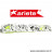 Bandeau élastique pour Masque/Lunette cross Ariete Vert fluo et blanc *Déstockage !