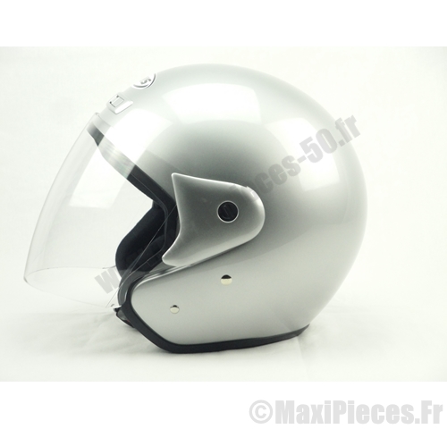 Casque quad bol jet gris L.