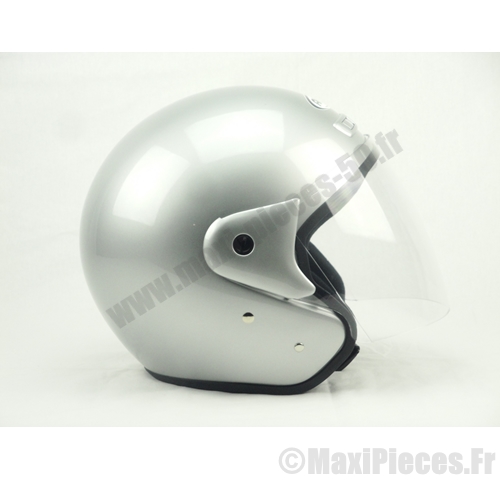 Casque quad bol jet gris L.