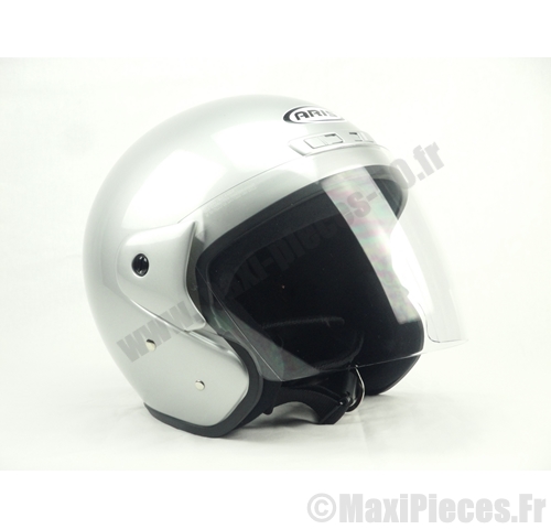 Casque quad bol jet gris L.