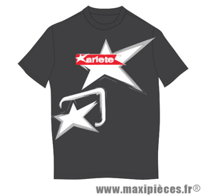 Tee-shirt manches courtes gris logo Ariete taille XL *Prix discount !