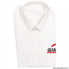 Chemise manches longues blanche logo Giannelli Silencers taille XL *Prix discount !