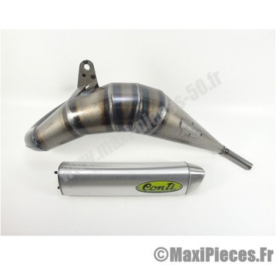 Pot d'echappement conti chr v2 passage haut silencieux alu pour peugeot xp6 à partir de 2006 attention produit neuf mais vendu sans emballage (neuf modèle d'expo) *Prix discount !