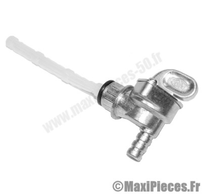Robinet d'essence manuel conti diamètre 15mm on/stop+réserve pour mbk derbi piaggio gilera... *Prix discount !