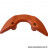 Aileron / Becquet / Spoiler orange matt pour scooter Conti-Motors SRX 50 R&B ou autres scooter chinois *Déstockage !