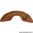 Aileron / Becquet / Spoiler orange matt pour scooter Conti-Motors SRX 50 R&B ou autres scooter chinois *Déstockage !