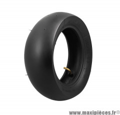 Pneu Slick 110/50-6.5 Tubeless + Chambre à Air Schrader Coudée – Trottinette / Mini Moto * Déstockage !