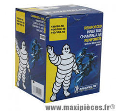 Chambre à air 18 pouces Michelin 18MFR (130/80x18 et 100+110/100x18) - renforcée pour Moto Cross