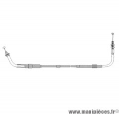Câble / transmission de gaz OEM pour scooter 2T peugeot kisbee / streetzone 10 et 12