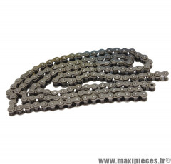 Chaine France Equipement (Pas en 420) renforcé 128 maillons acier standard pour moto 50 à boite * Déstockage !
