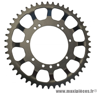 Couronne rayons 48 dents (diamètre 94) 11 trous noir pour cyclomoteur peugeot 103 * Déstockage !