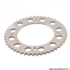 Couronne 428 aluminium 48 dents 4 trous pour Yamaha PW 80cc 1988 à 2011 YZ 80cc 1985 à 1992 * Déstockage !
