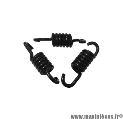 Ressorts d'embrayage noir 2.0mm (x3) scooter Piaggio / MBK * Déstockage !