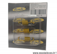 Ressorts d'embrayage CONTI jaune 1.8mm (x3) booster stunt spirit next rocket bws spy ng nitro ... *Déstockage !