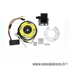 ALLUMAGE 50 A BOITE KRD Digital ROTOR INTERNE DIGITAL SANS DEMARREUR POUR DERBI 50 SENDA, GPR / GILERA 50 SMT, RCR (MOTEUR DERBI + PIAGGIO EURO 3)