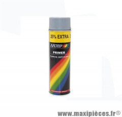 Bombe peinture motip appret pro Gris spray (500ml)