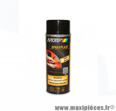 Bombe peinture motip Sprayplast Noir Brillant spray (400ml)