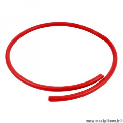 fil de bougie PVC couleur rouge diamètre 7mm (vendu par 0.50 mètre) * Prix spécial !