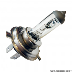 Ampoule/Lampe 12v 60/55w (H4) halogène code/phare (P43T) compatible maxi-scooter, automobile et autres *  Prix spécial !