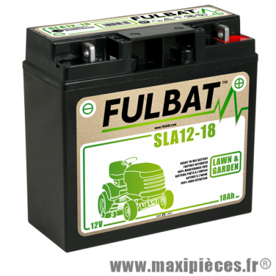 Batterie gel SLA 12V 18 AH prêt à l'emploi sans entretien (dimension: Lg182 L77 H168)