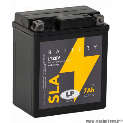 Batterie landport YTZ8V 12v 7a sans entretien SLA technologie agm