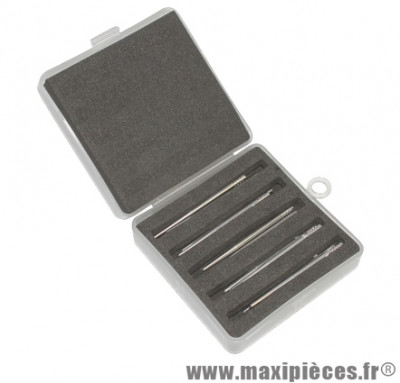 Aiguille de boisseau pour carburateur PHBG (coffret de 10 W3/W4/W5/W7/W8/W9/W10/W11/W12/W25