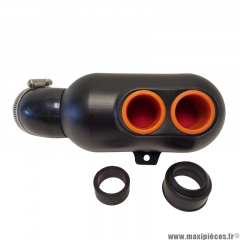 Filtre/boite à air racing type karting Ø28/35/45mm noir adaptable sur scooter, 50 à boîte et autres véhicules * Prix spécial !