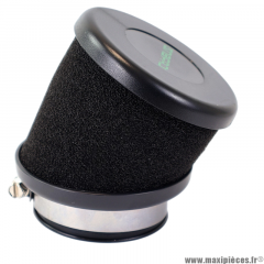 Filtre à air Carenzi mousse incliné alvéolée diamètre connexion 49-50mm Spécial Carburateur PWK de 21 à 34mm * Prix spécial !