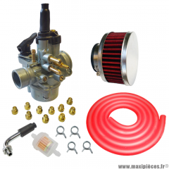 Pack carburation racing PHVA 17,5 pour moto 50 à boite scooter cyclomoteur et autres * Prix spécial !