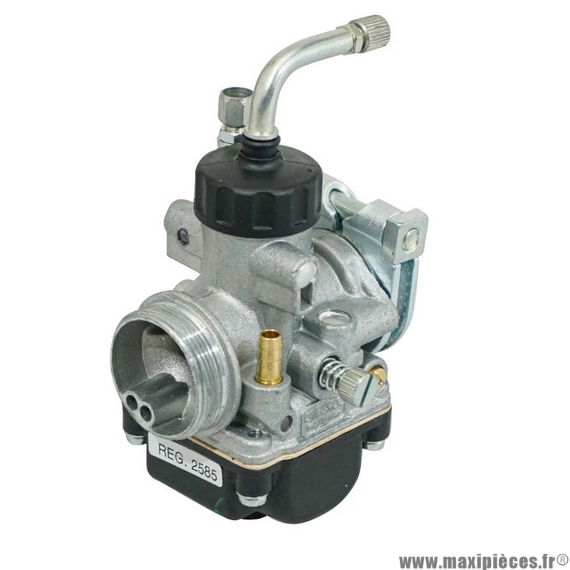 Carburateur dellorto phbg 17,5 ad (montage rigide - sans graissage - starter a cable) (ref 2585) pièce pour Scooter, Mécaboite, Mobylette, Maxi Scooter, Moto, Quad