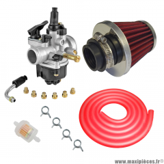 Pack carburation racing PHVA 17,5 pour moto 50 à boite scooter cyclomoteur et autres * Prix spécial !